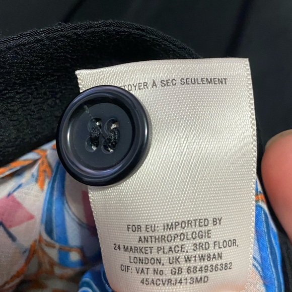 Anthro Cantonnier Blazer size S - Picture 3 of 5